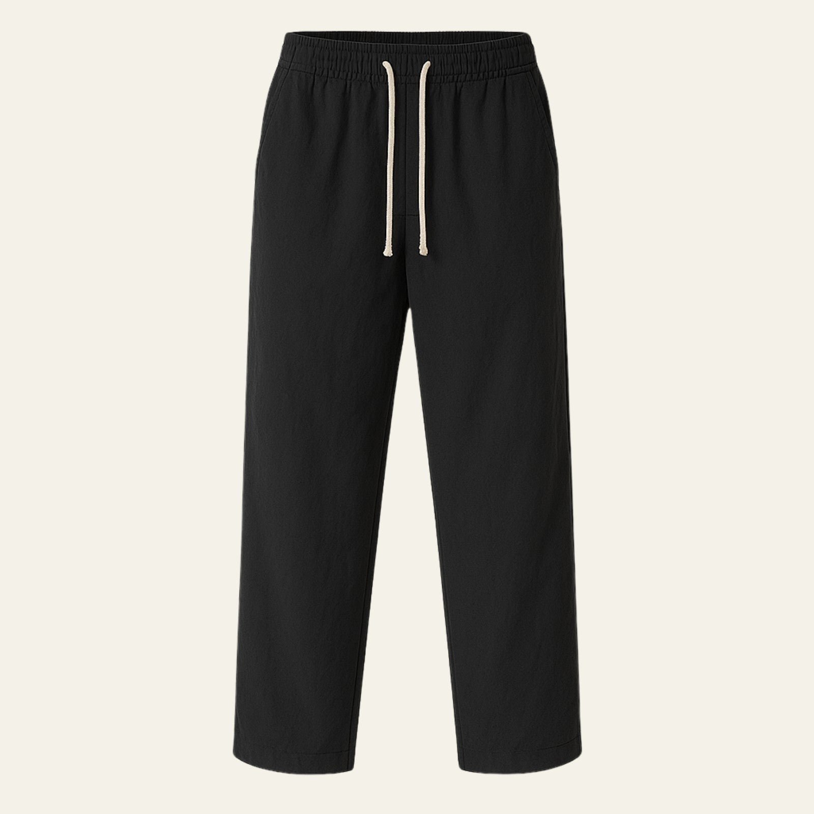 MARIVELOFASHION | PANTALONE IN MISTO LINO – VESTIBILITÀ AMPIA
