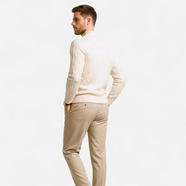 MARIVELOFASHION | MAGLIONE GIROCOLLO A TRECCE