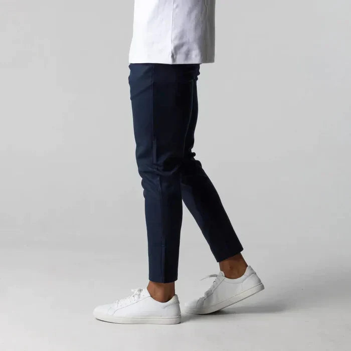 MARIVELOFASHION | PANTALONI SLIM FIT ELASTICIZZATI | GAMBA AFFUSOLATA