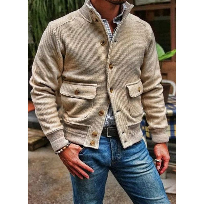 MARIVELOFASHION | GIACCA CON COLLO ALTO DA UOMO