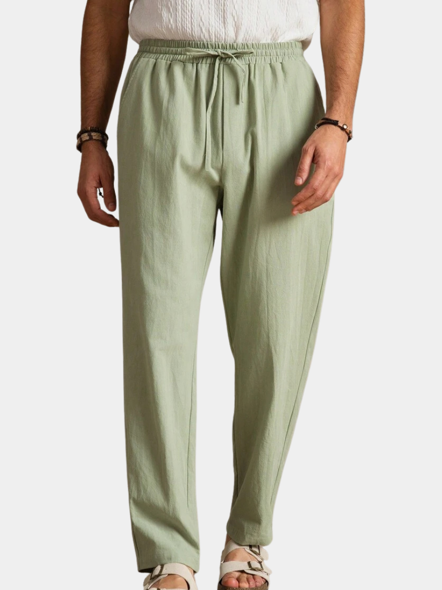 MARIVELOFASHION | MATTEO | PANTALONI ESTIVI DI LUSSO DA UOMO