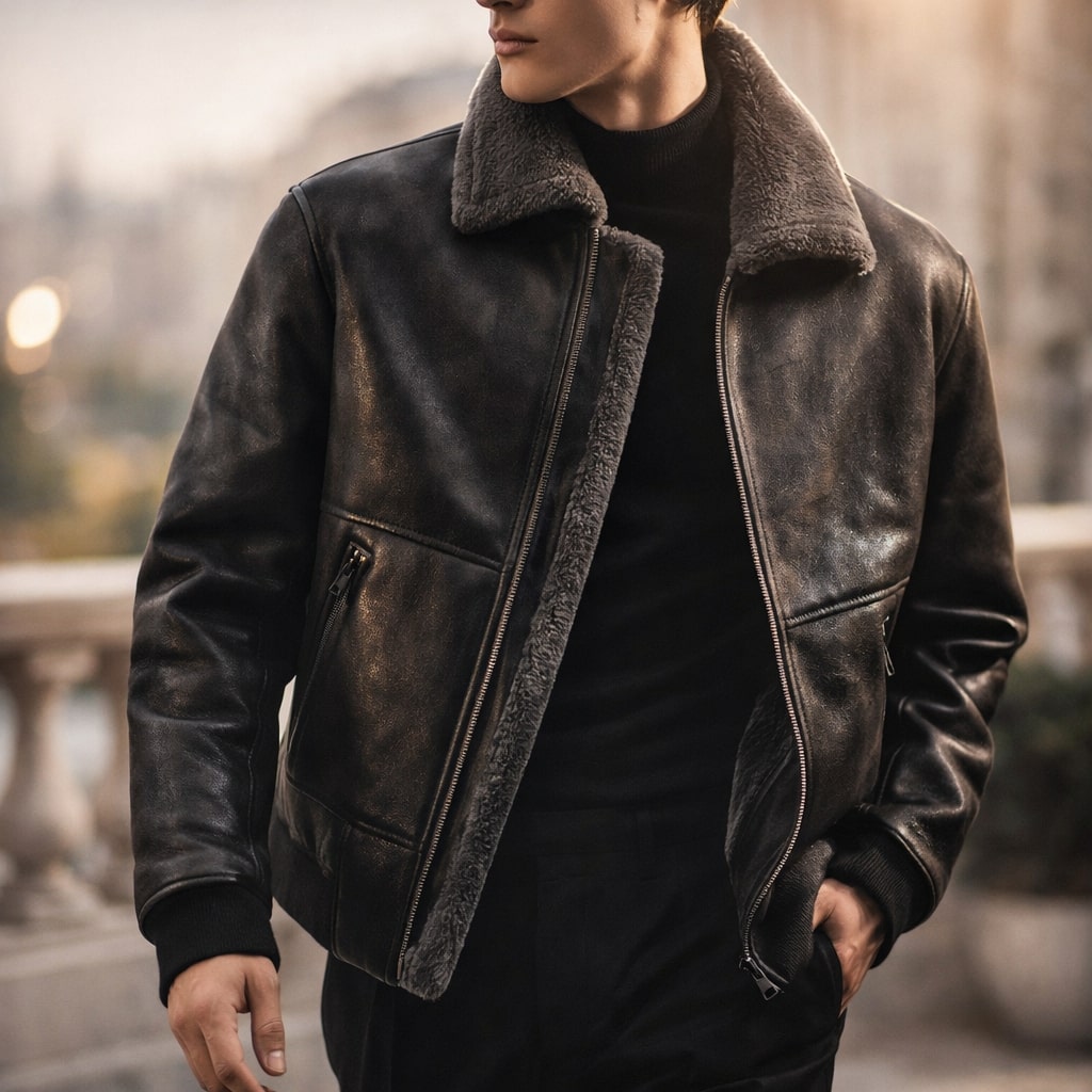 MARIVELOFASHION | GIACCA ISOLANTE CON ZIP DA UOMO