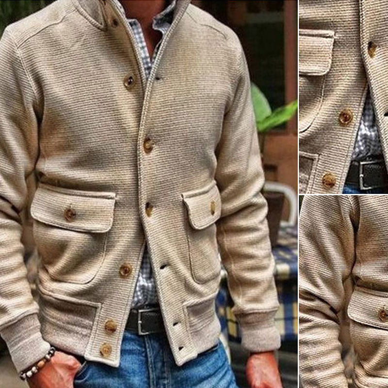 MARIVELOFASHION | GIACCA CON COLLO ALTO DA UOMO