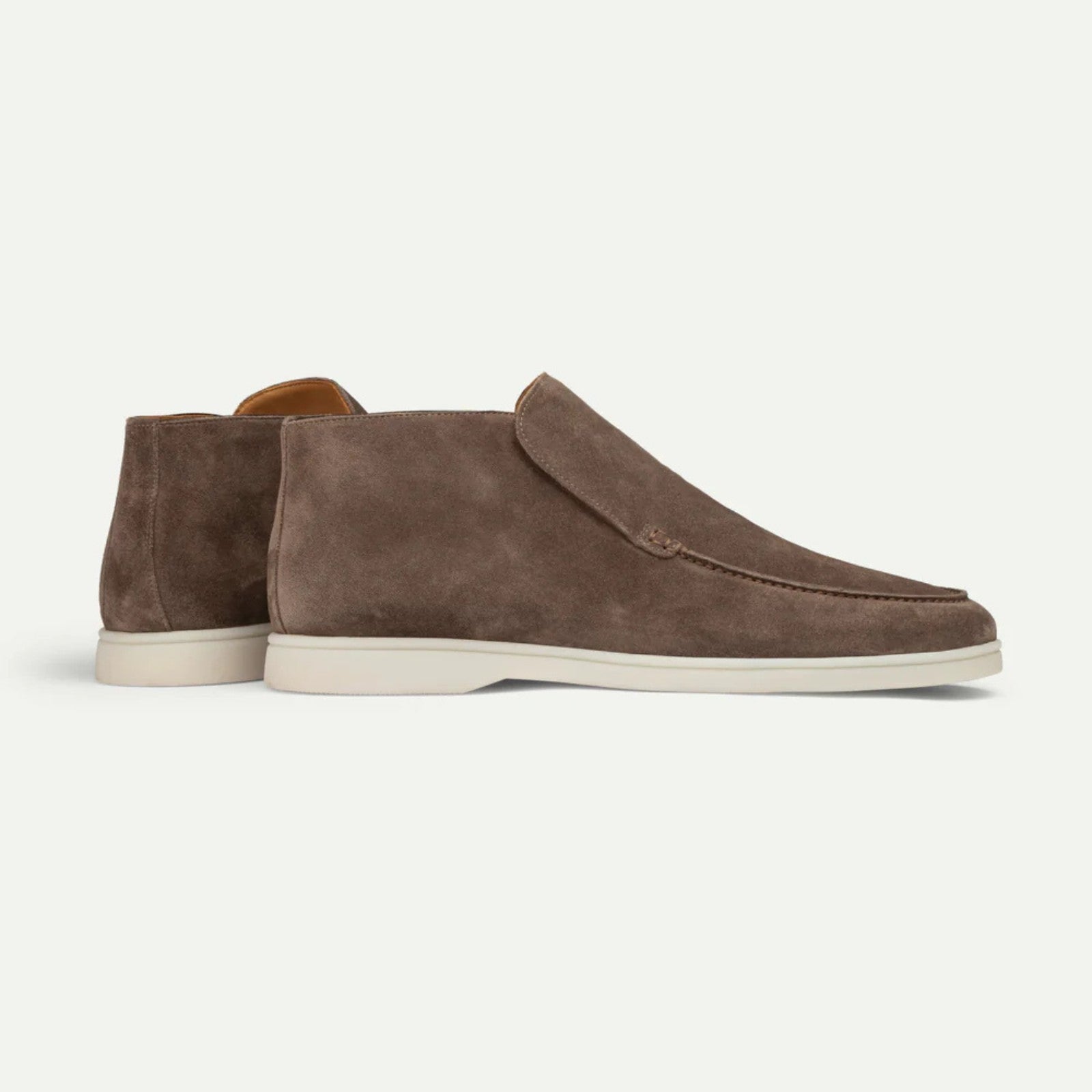 MARIVELOFASHION | MOCASSINI DA UOMO | SCARPE SLIP-ON IN CAMOSCIO VEGANO