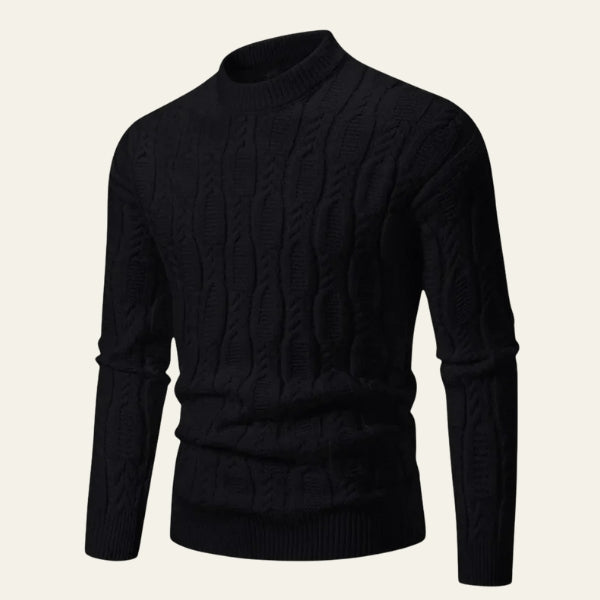 MARIVELOFASHION | MAGLIONE GIROCOLLO A TRECCE