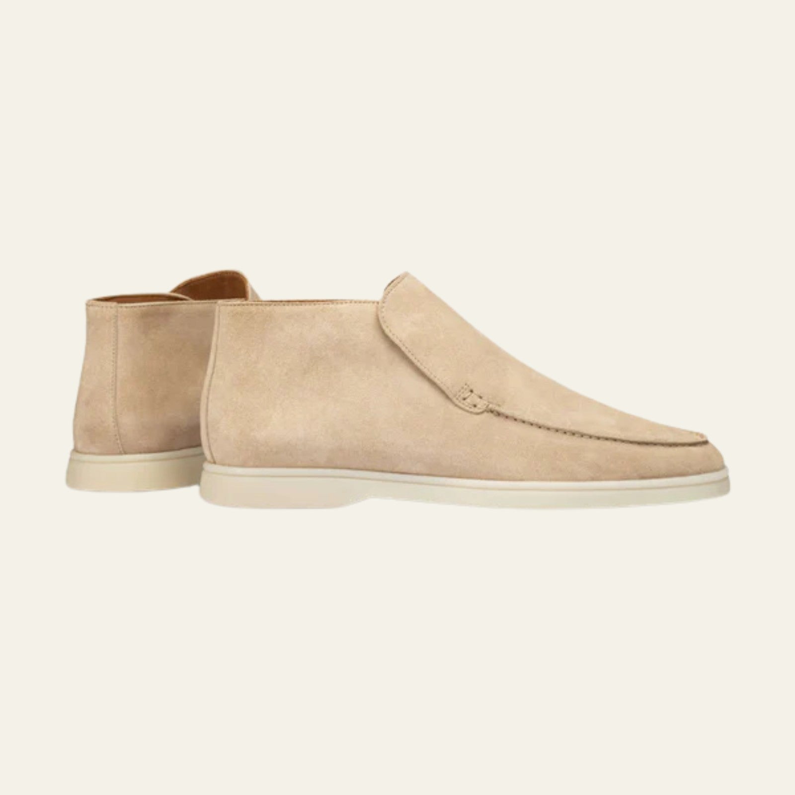 MARIVELOFASHION | MOCASSINI DA UOMO | SCARPE SLIP-ON IN CAMOSCIO VEGANO
