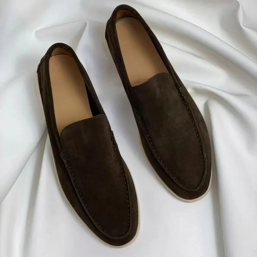 MARIVELOFASHION | MOCASSINI ELEGANTI IN CAMOSCIO DA UOMO
