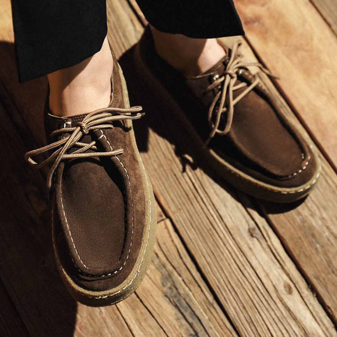 Matthew | Scarpe Eleganti in Pelle Scamosciata di Alta Qualità