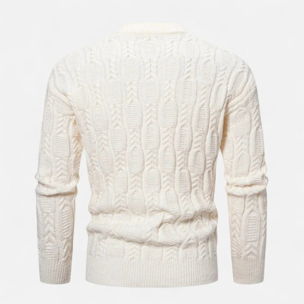 MARIVELOFASHION | MAGLIONE GIROCOLLO A TRECCE