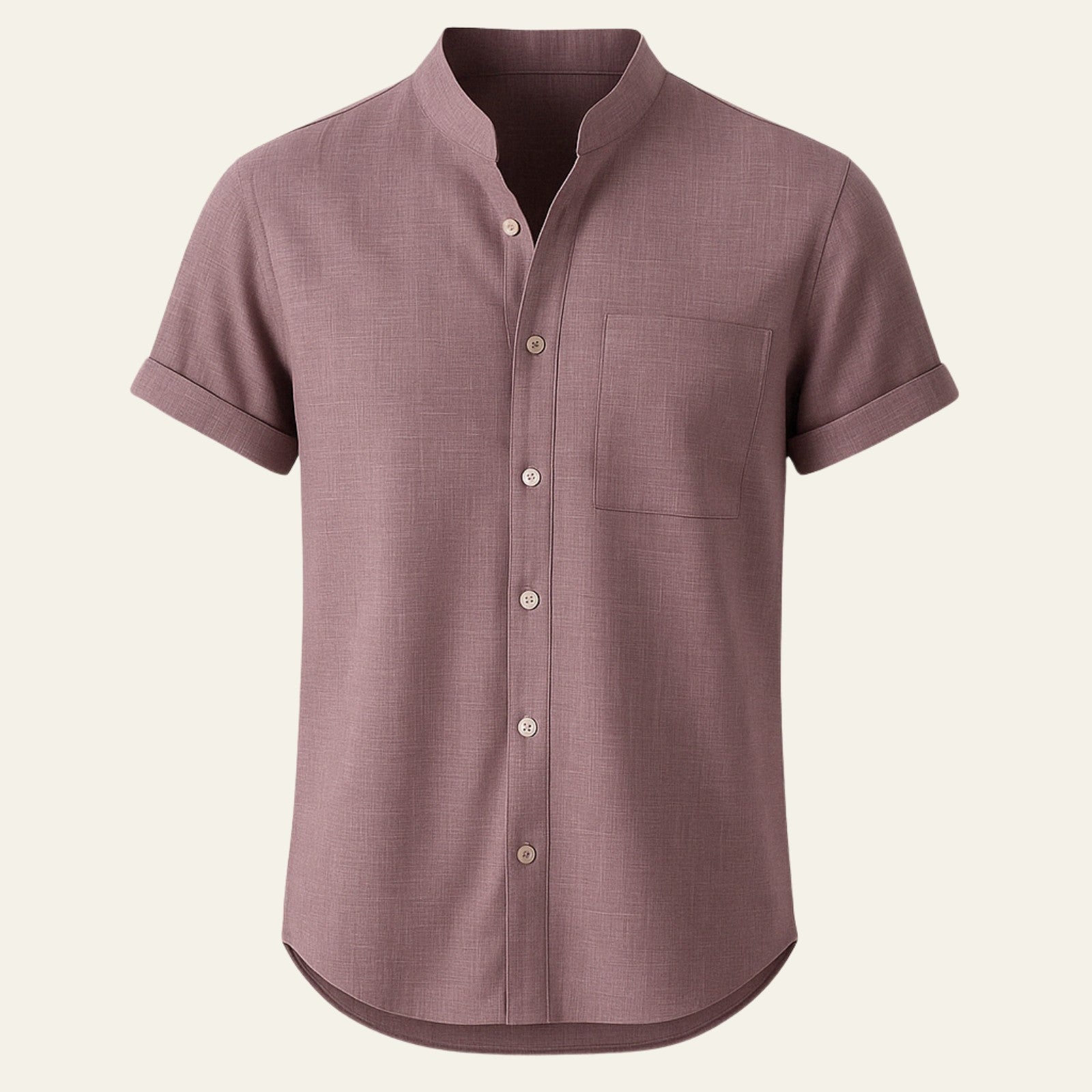 MARIVELOFASHION | CAMICIA ABBOTTONATA | MISTO POLIESTERE-LINO