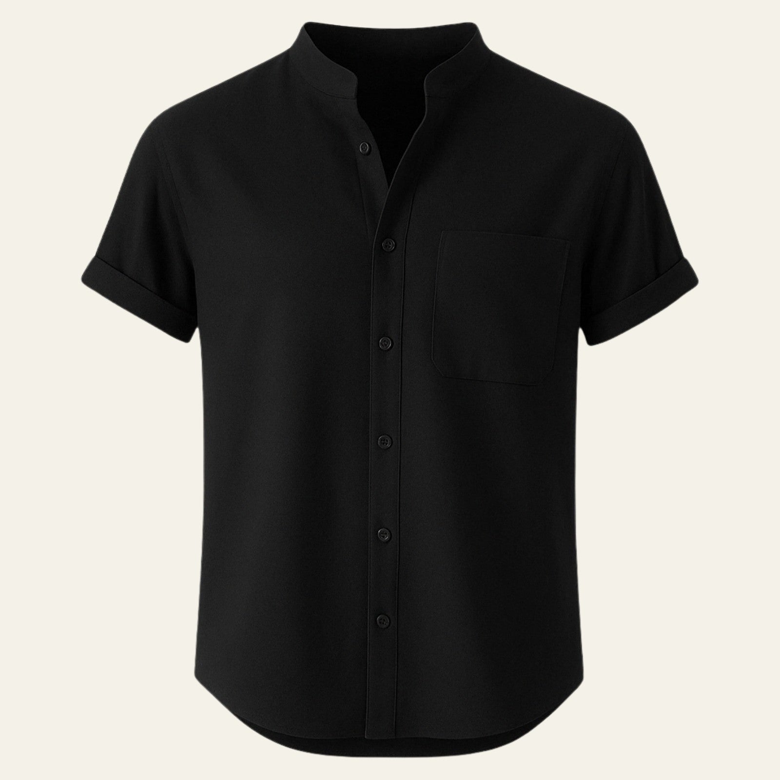 MARIVELOFASHION | CAMICIA ABBOTTONATA | MISTO POLIESTERE-LINO