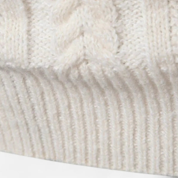 MARIVELOFASHION | MAGLIONE GIROCOLLO A TRECCE