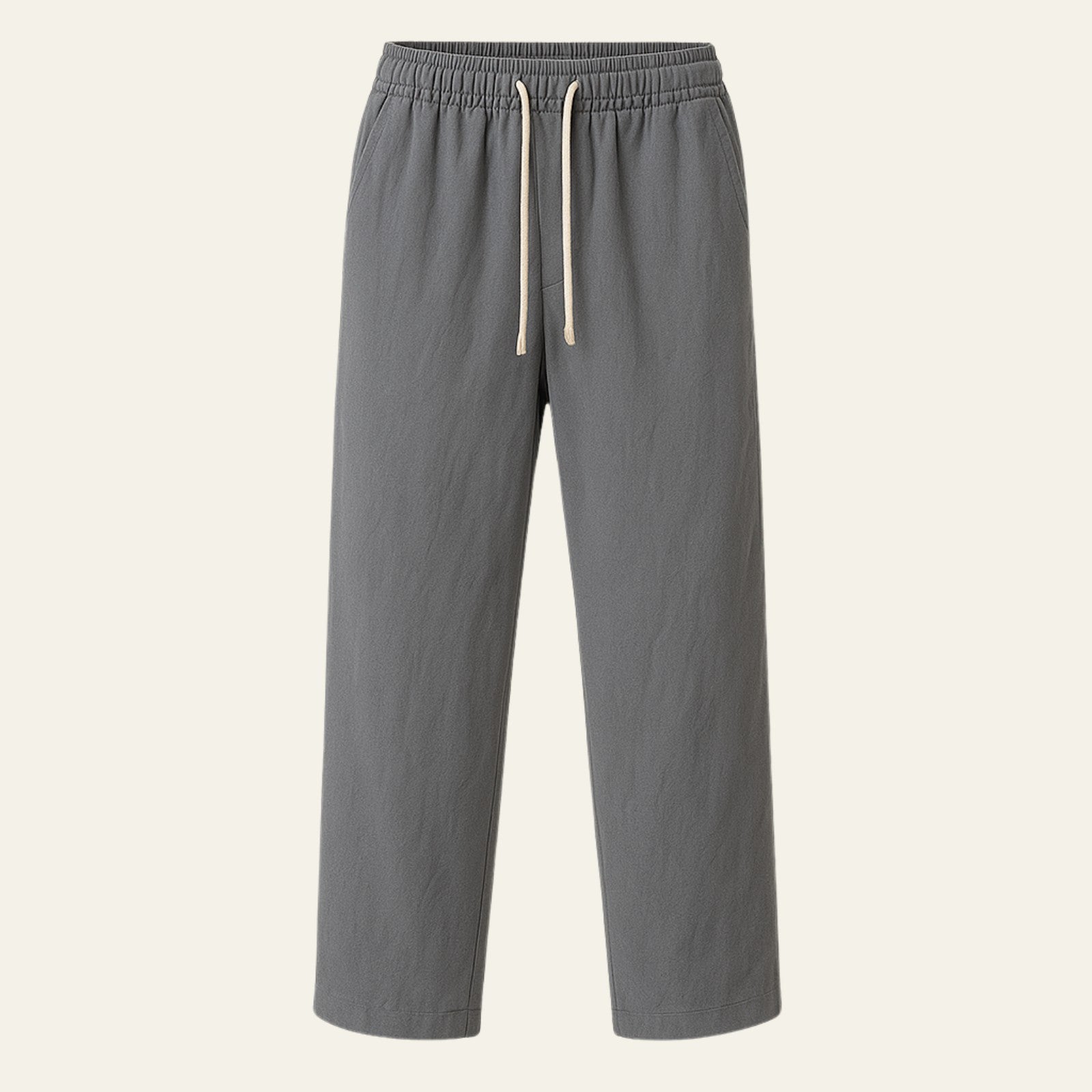MARIVELOFASHION | PANTALONE IN MISTO LINO – VESTIBILITÀ AMPIA