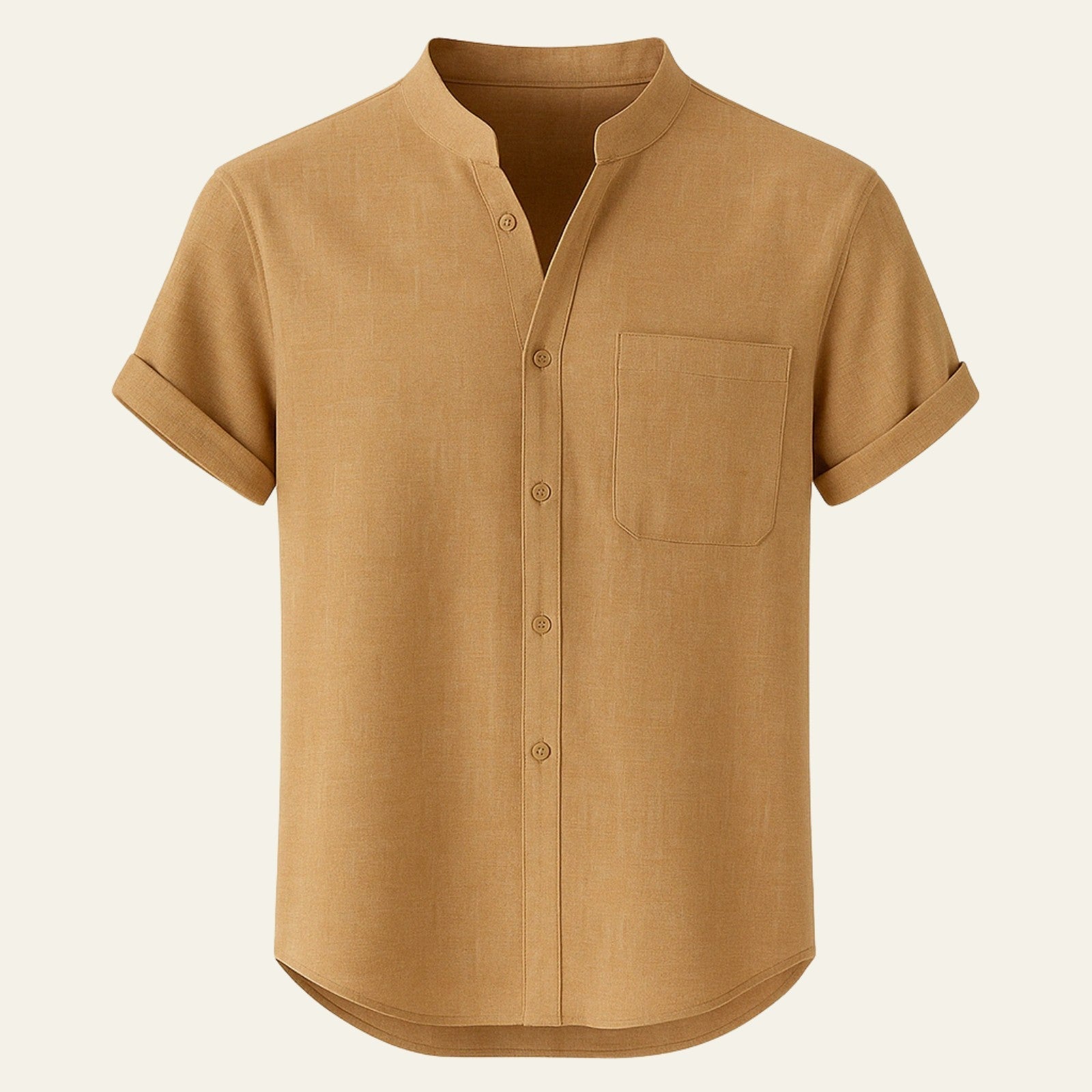 MARIVELOFASHION | CAMICIA ABBOTTONATA | MISTO POLIESTERE-LINO