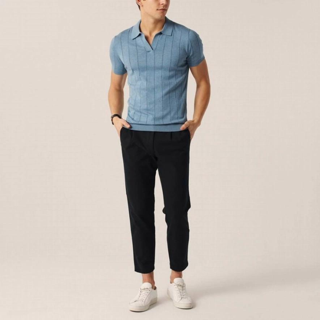 Roger | Polo in Cotone Portofino.