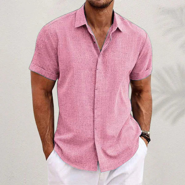 MARIVELOFASHION | CAMICIA A MANICHE CORTE | TESSUTO LEGGERO