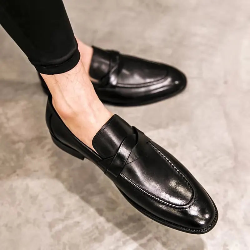MARIVELOFASHION | Mocassini Classici in Pelle | Scarpe Eleganti