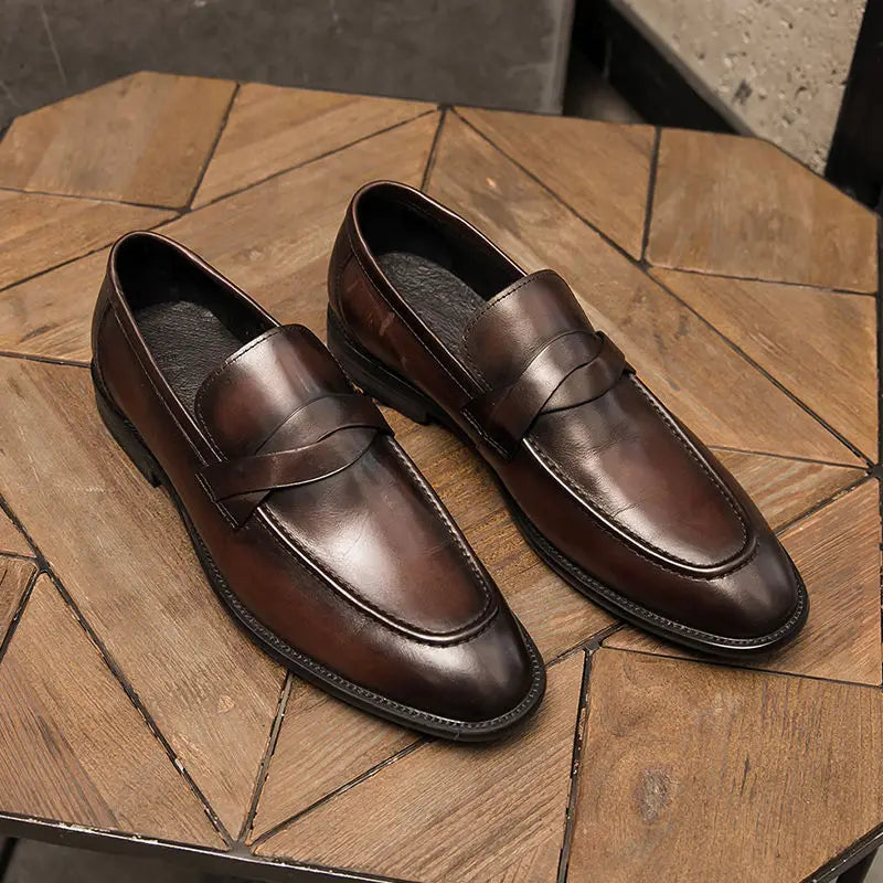 MARIVELOFASHION | Mocassini Classici in Pelle | Scarpe Eleganti