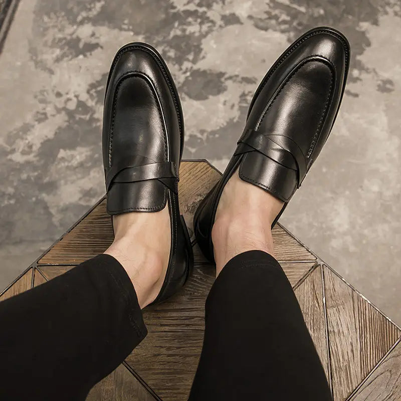 MARIVELOFASHION | Mocassini Classici in Pelle | Scarpe Eleganti