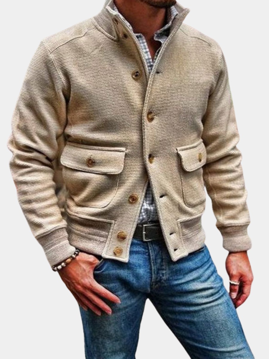 MARIVELOFASHION | GIACCA CON COLLO ALTO DA UOMO