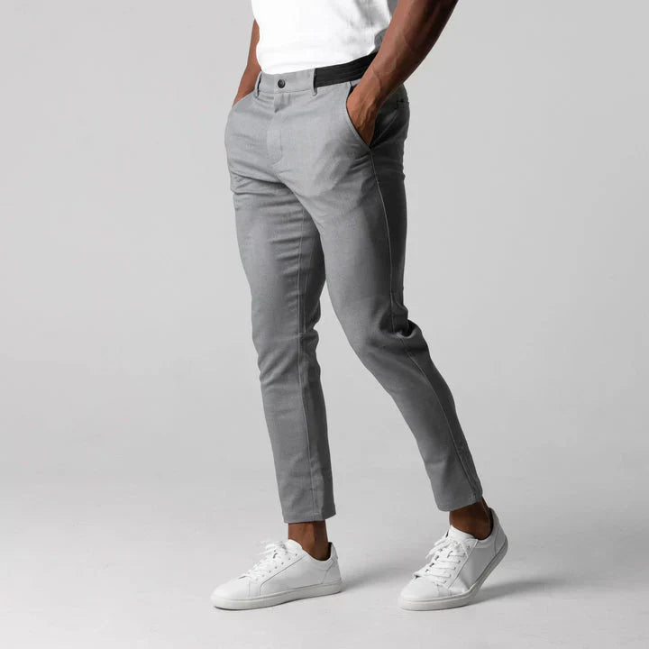 MARIVELOFASHION | PANTALONI SLIM FIT ELASTICIZZATI | GAMBA AFFUSOLATA
