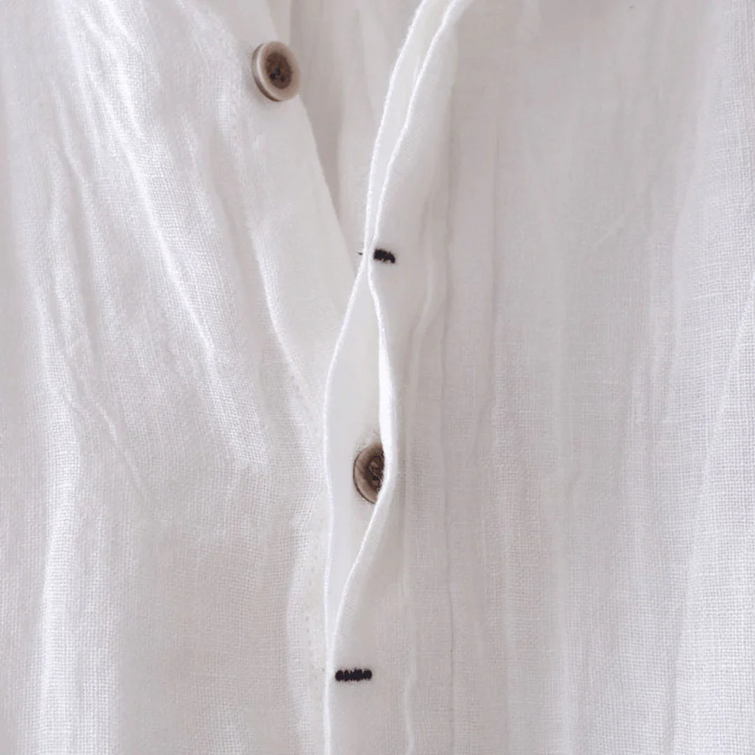 Scott | Elegante Camicia a Maniche Corte con Bottoni