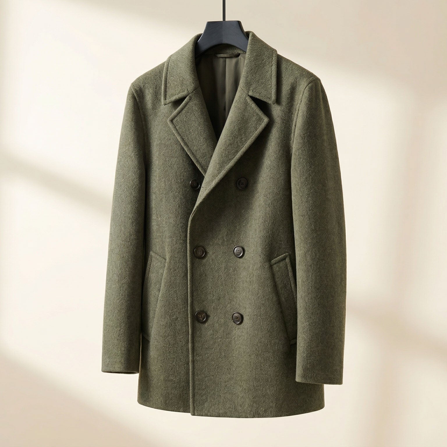 MARIVELOFASHION | CAPPOTTO STRUTTURATO IN LANA DA UOMO