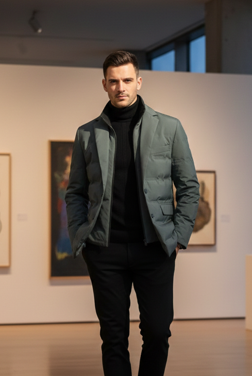 MARIVELOFASHION | PIUMINO URBANO DA UOMO