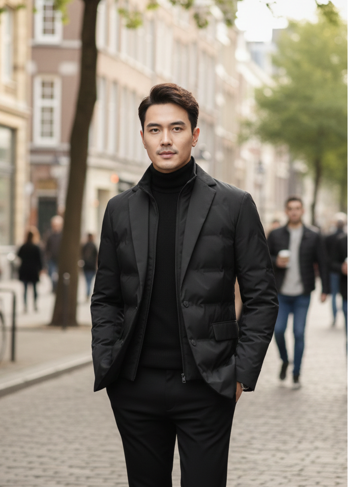 MARIVELOFASHION | PIUMINO URBANO DA UOMO