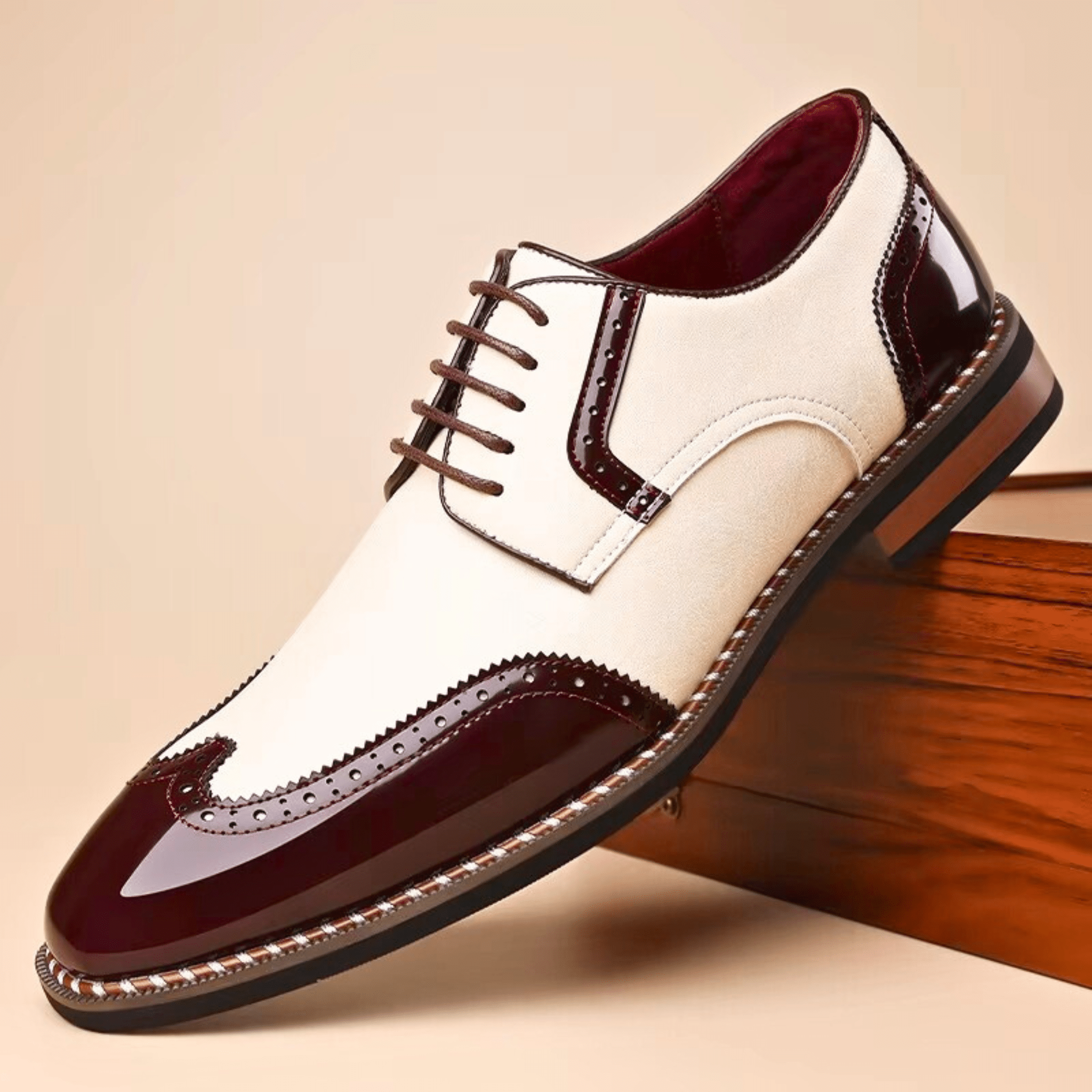 MARIVELOFASHION | SCARPE BICOLORE DA UOMO