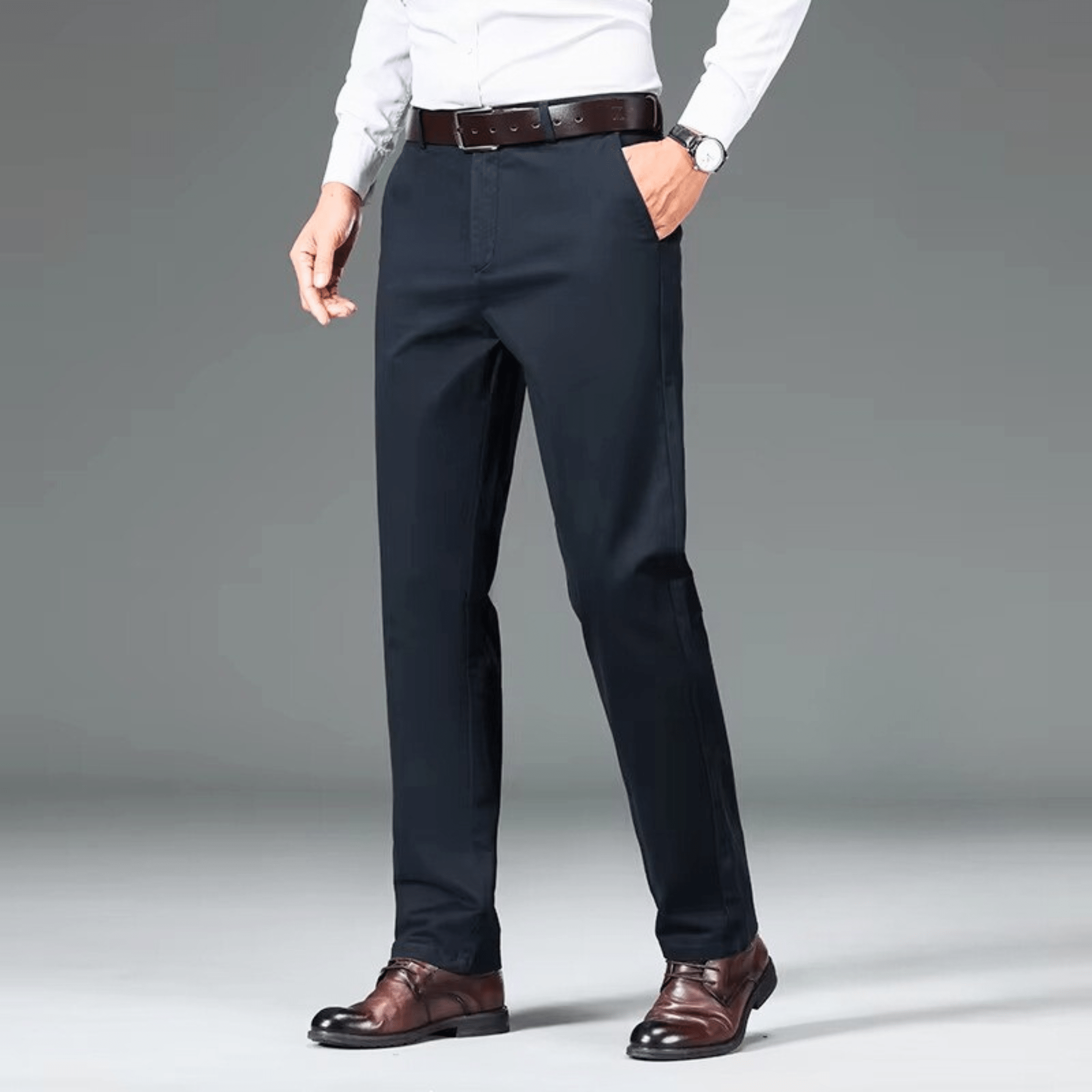 MARIVELOFASHION | PANTALONI INVERNALI DRITTI DA UOMO