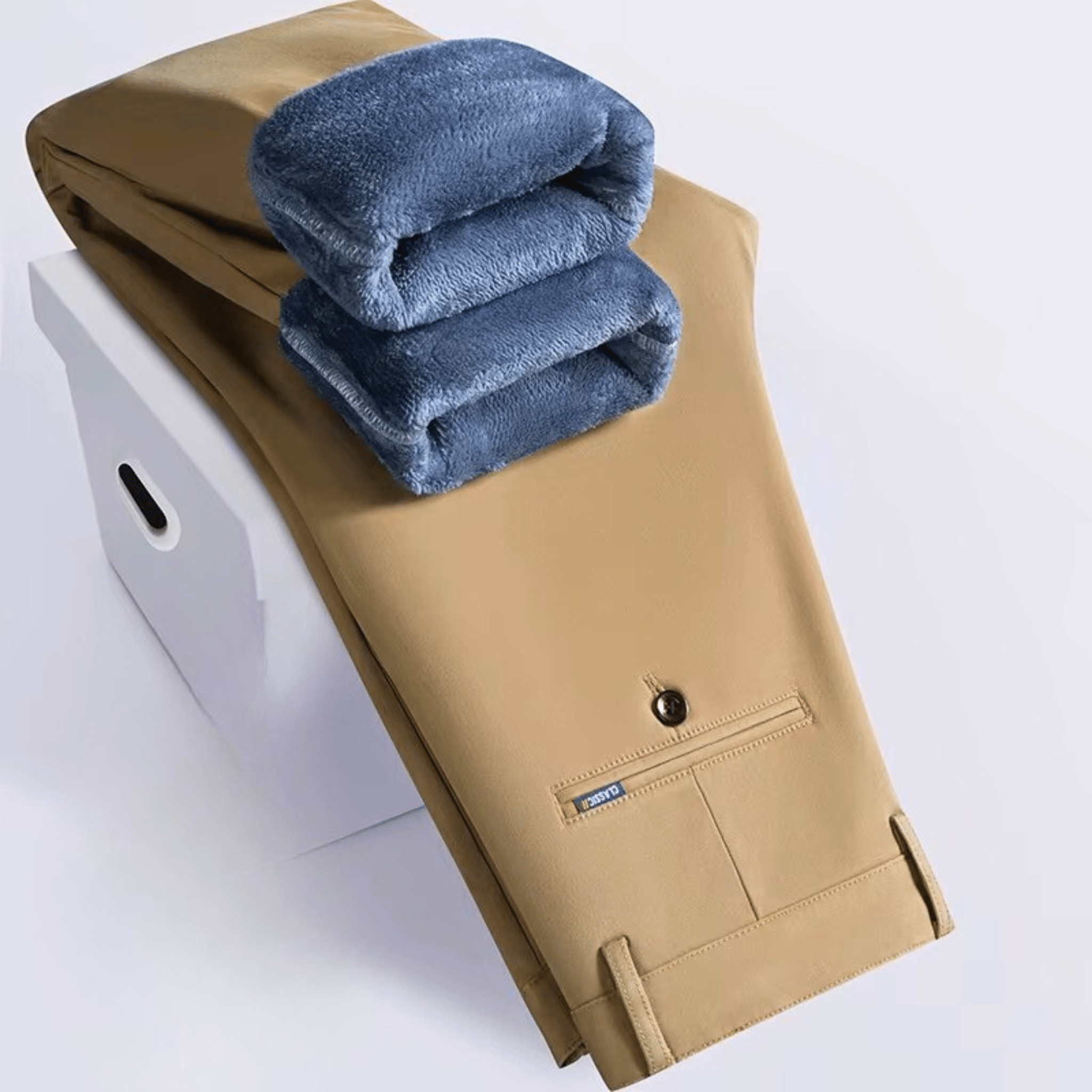 MARIVELOFASHION | PANTALONI INVERNALI DRITTI DA UOMO