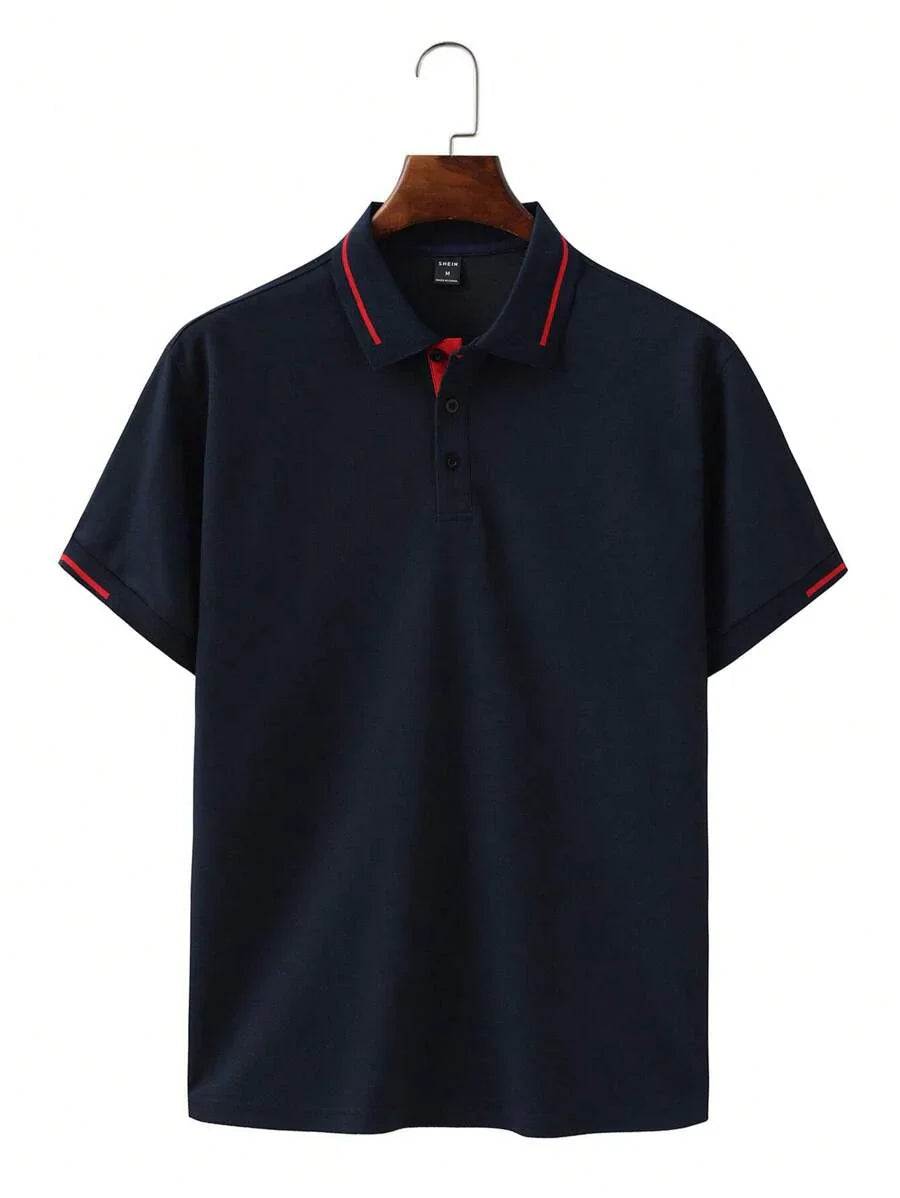 MARIVELOFASHION | DARIO | POLO ELEGANTE PER LE GIORNATE ESTIVE AL LAVORO DA UOMO