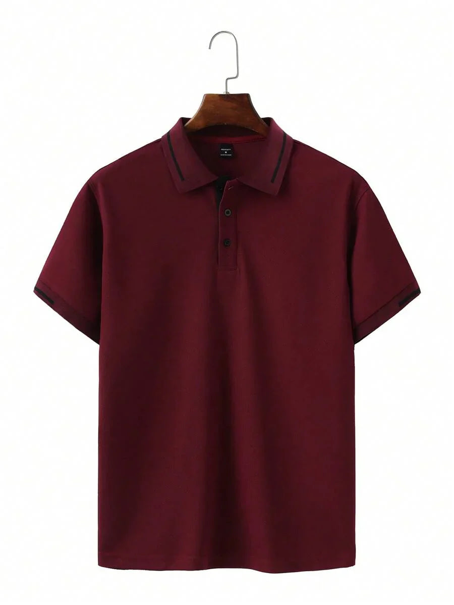 MARIVELOFASHION | DARIO | POLO ELEGANTE PER LE GIORNATE ESTIVE AL LAVORO DA UOMO