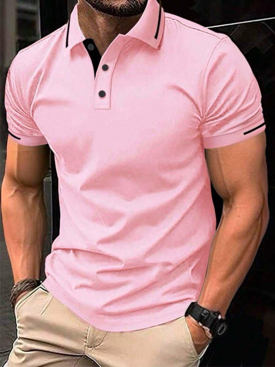 MARIVELOFASHION | DARIO | POLO ELEGANTE PER LE GIORNATE ESTIVE AL LAVORO DA UOMO