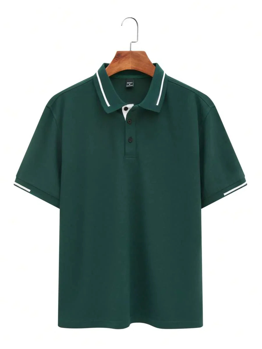 MARIVELOFASHION | DARIO | POLO ELEGANTE PER LE GIORNATE ESTIVE AL LAVORO DA UOMO