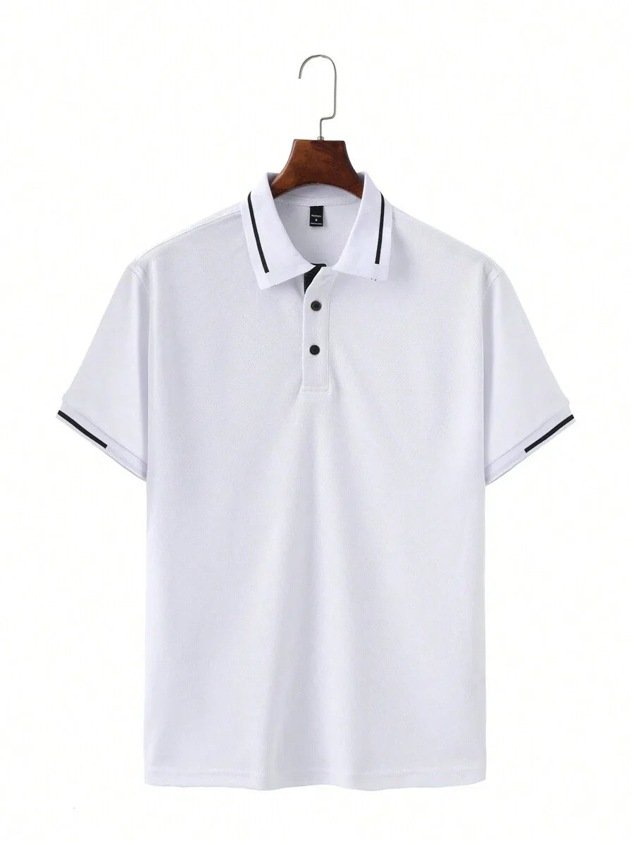 MARIVELOFASHION | DARIO | POLO ELEGANTE PER LE GIORNATE ESTIVE AL LAVORO DA UOMO