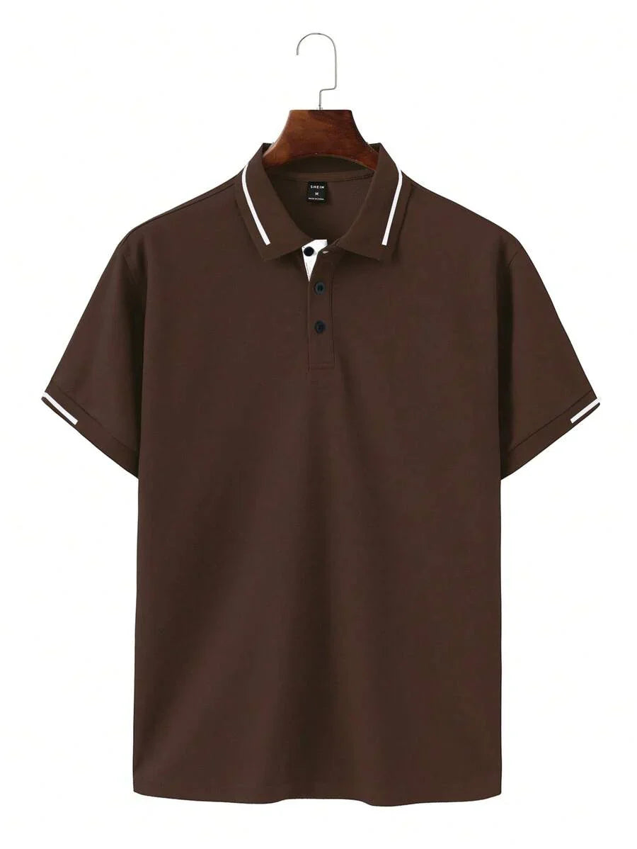 MARIVELOFASHION | DARIO | POLO ELEGANTE PER LE GIORNATE ESTIVE AL LAVORO DA UOMO