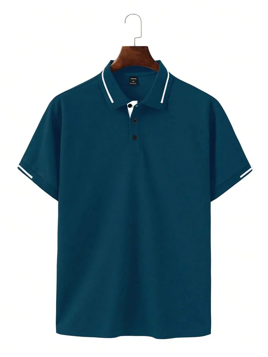 MARIVELOFASHION | DARIO | POLO ELEGANTE PER LE GIORNATE ESTIVE AL LAVORO DA UOMO