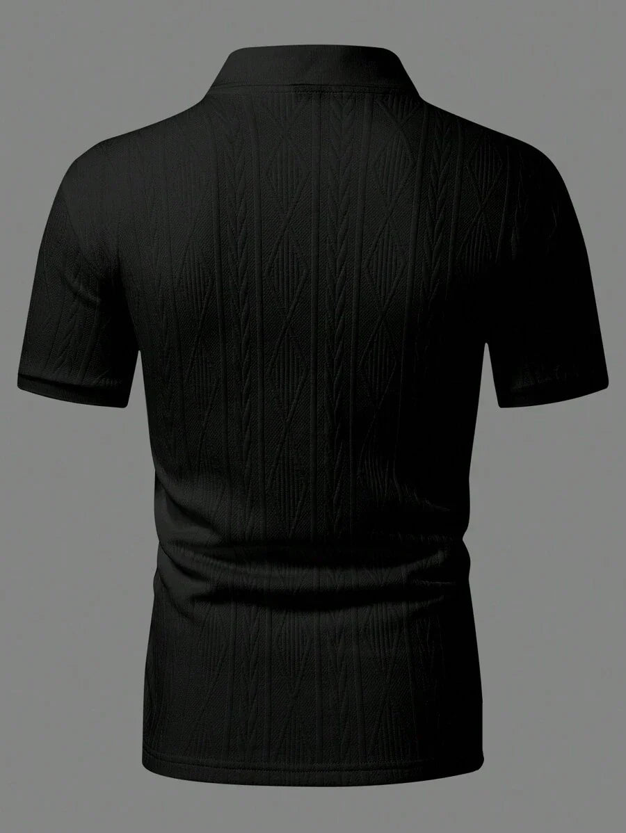 MARIVELOFASHION | GIANNI | POLO CASUAL ESTIVA CON BOTTONI DA UOMO