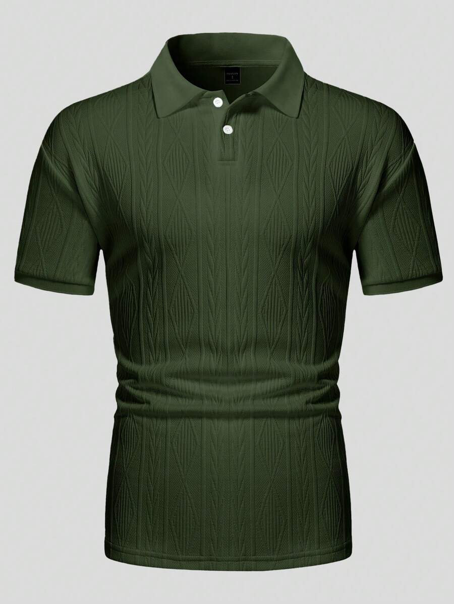 MARIVELOFASHION | GIANNI | POLO CASUAL ESTIVA CON BOTTONI DA UOMO