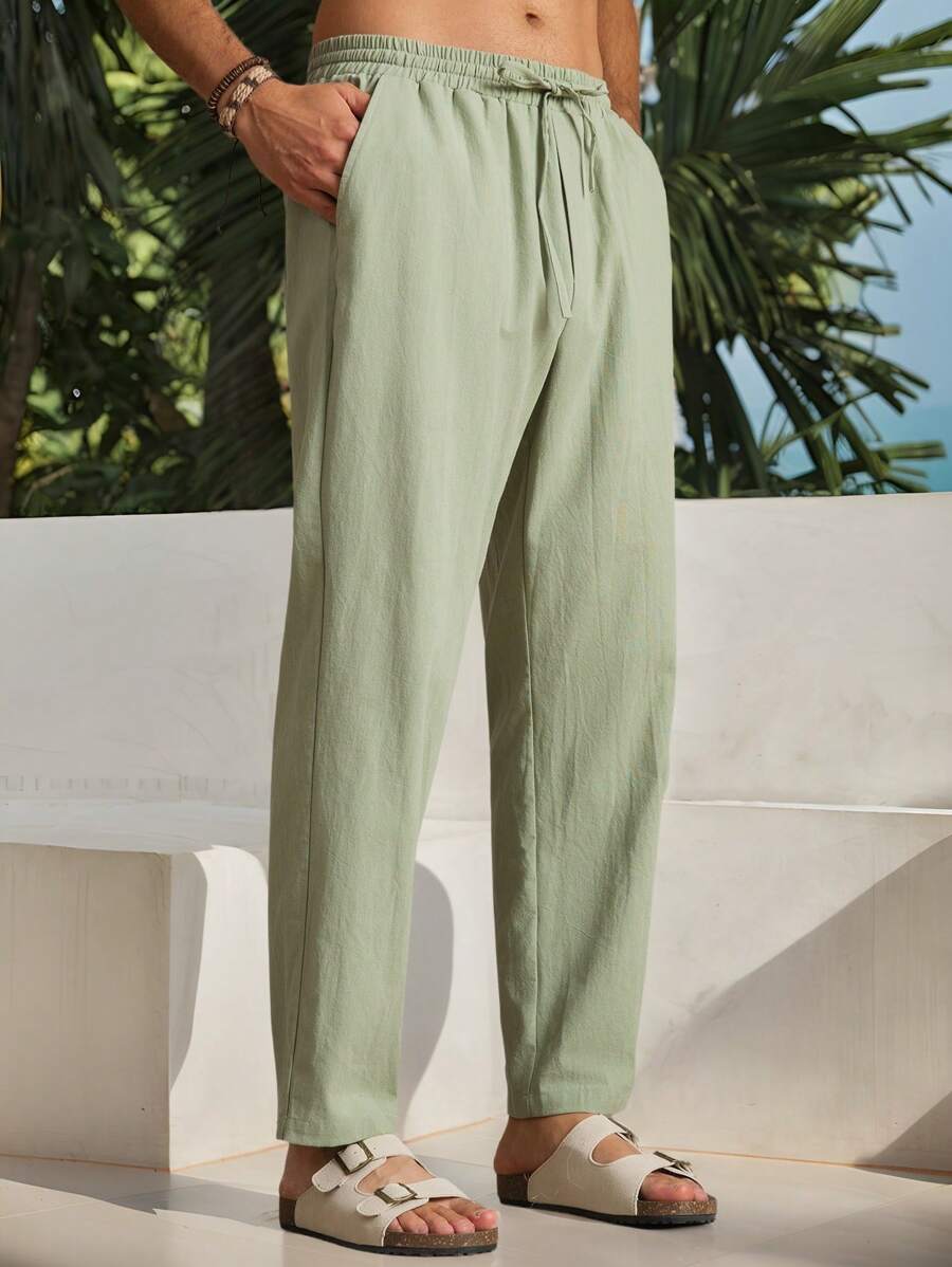 MARIVELOFASHION | MATTEO | PANTALONI ESTIVI DI LUSSO DA UOMO