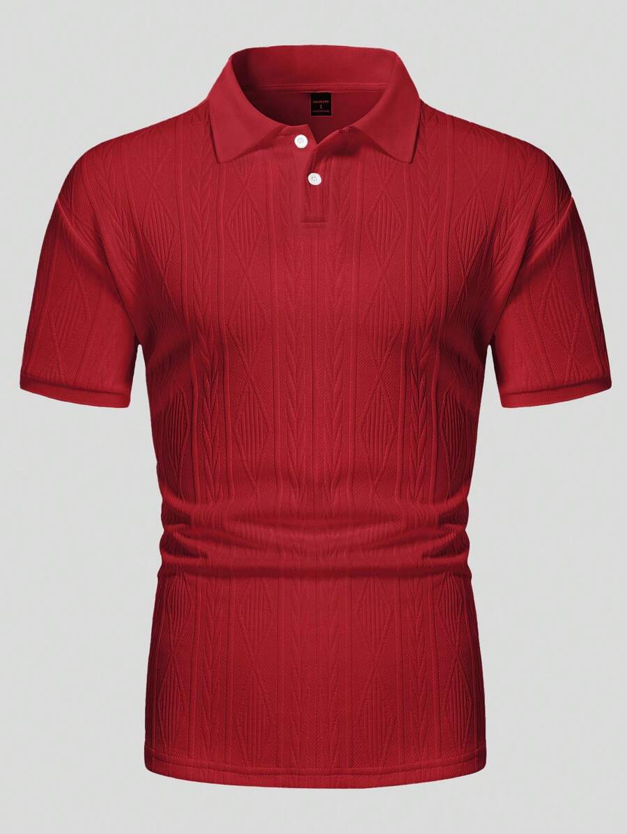 MARIVELOFASHION | GIANNI | POLO CASUAL ESTIVA CON BOTTONI DA UOMO