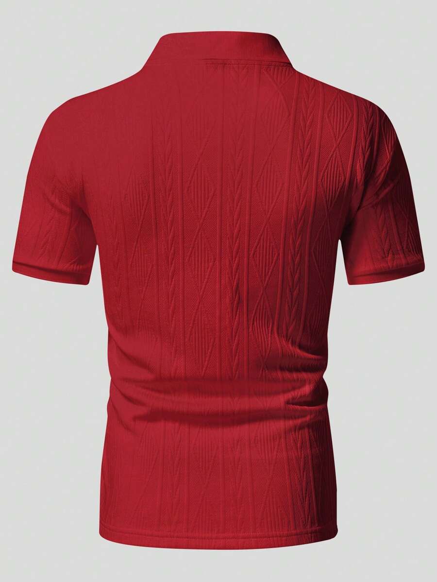 MARIVELOFASHION | GIANNI | POLO CASUAL ESTIVA CON BOTTONI DA UOMO