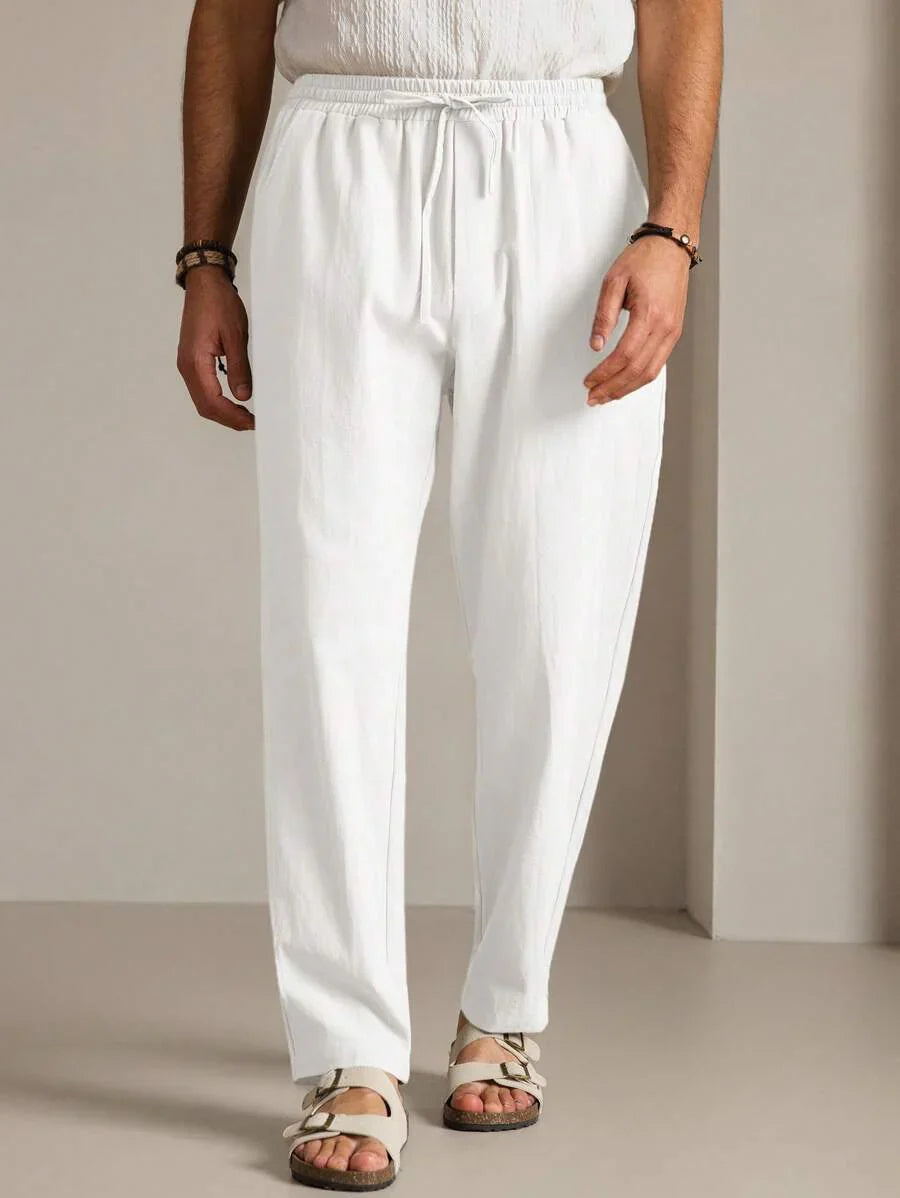 MARIVELOFASHION | MATTEO | PANTALONI ESTIVI DI LUSSO DA UOMO