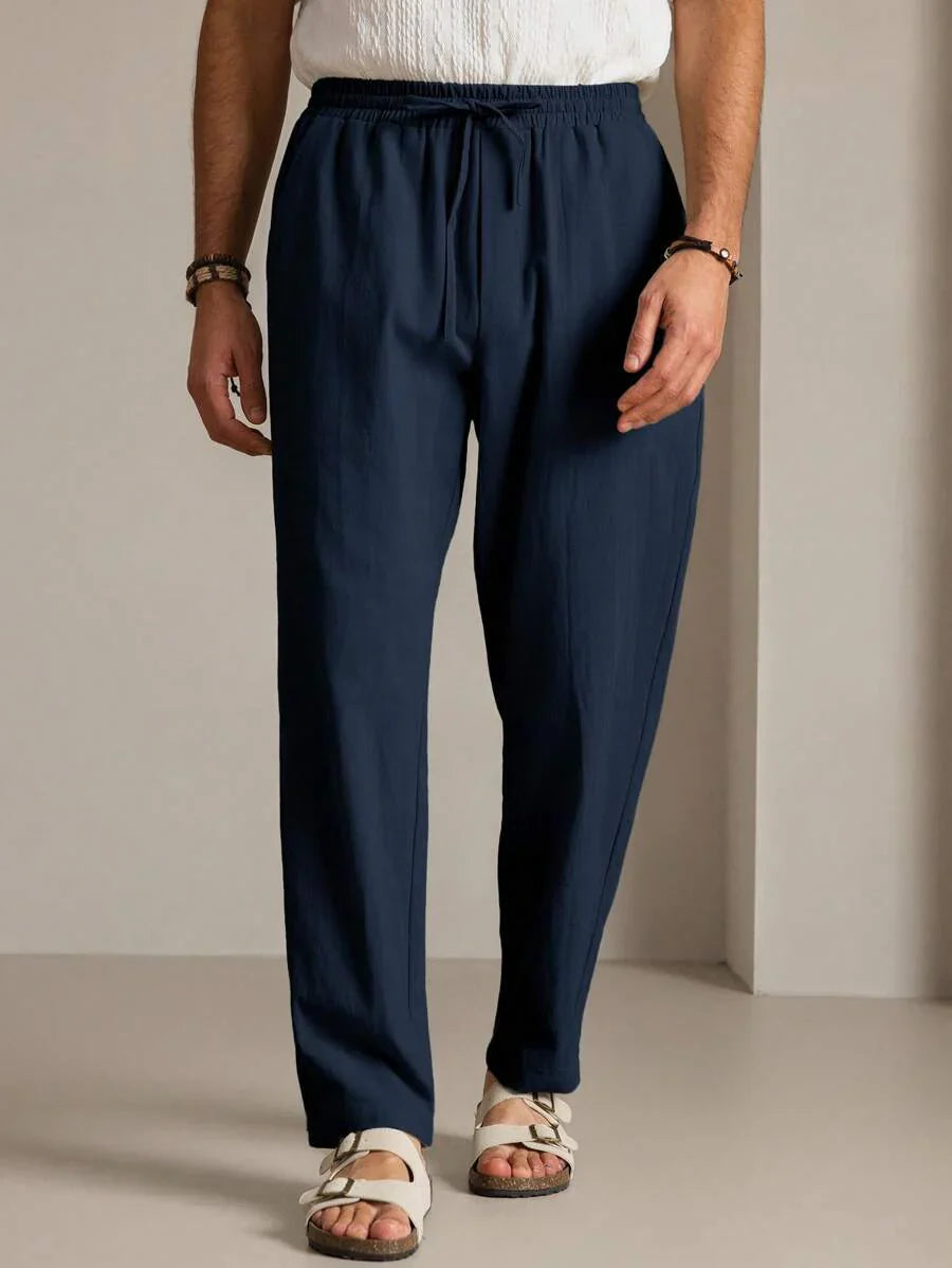 MARIVELOFASHION | MATTEO | PANTALONI ESTIVI DI LUSSO DA UOMO