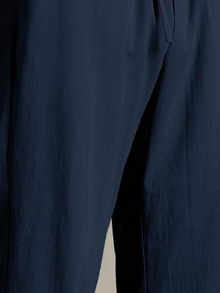 MARIVELOFASHION | MATTEO | PANTALONI ESTIVI DI LUSSO DA UOMO