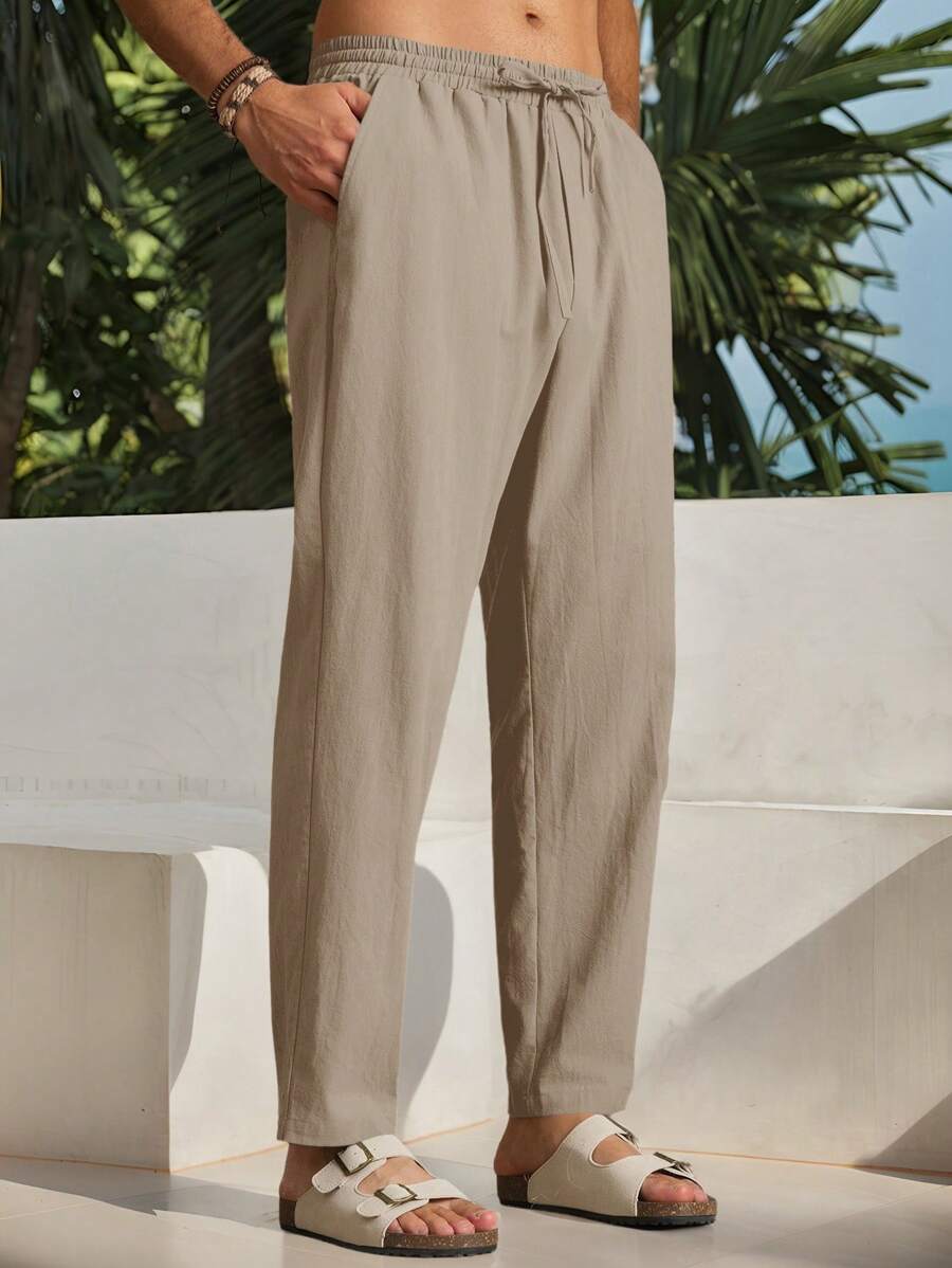MARIVELOFASHION | MATTEO | PANTALONI ESTIVI DI LUSSO DA UOMO