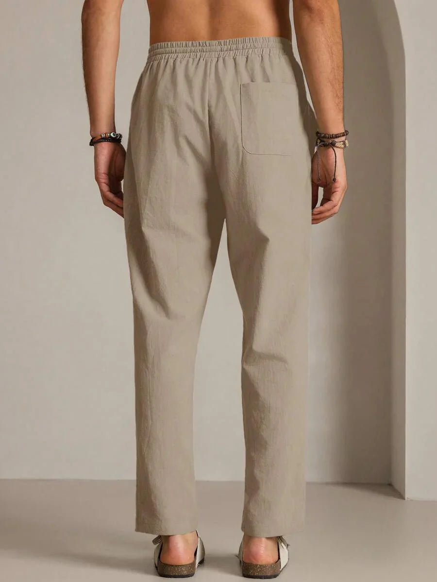 MARIVELOFASHION | MATTEO | PANTALONI ESTIVI DI LUSSO DA UOMO