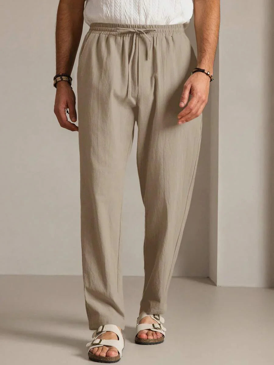 MARIVELOFASHION | MATTEO | PANTALONI ESTIVI DI LUSSO DA UOMO